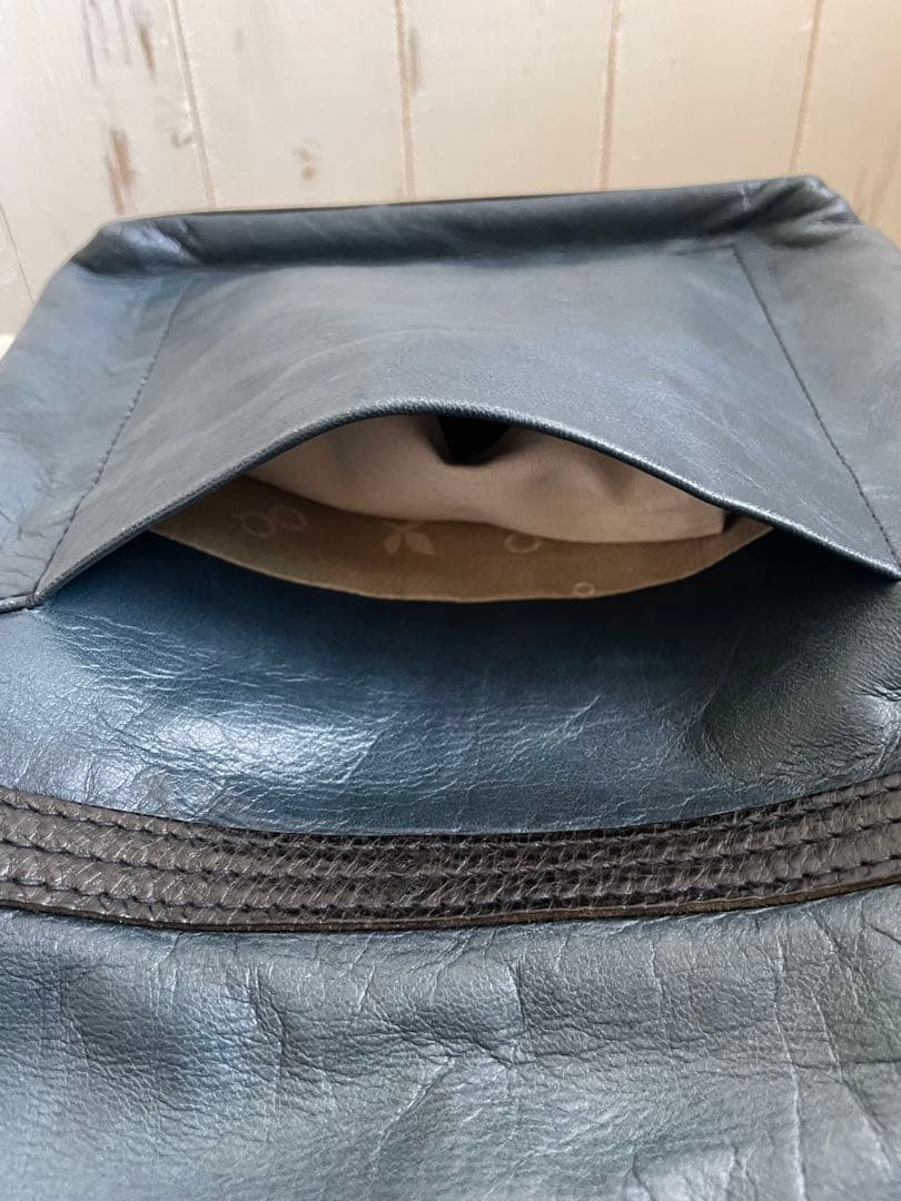 ゲンテンgenten 鹿革ショルダーバッグ