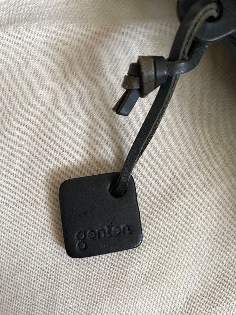 ゲンテンgenten 鹿革ショルダーバッグ