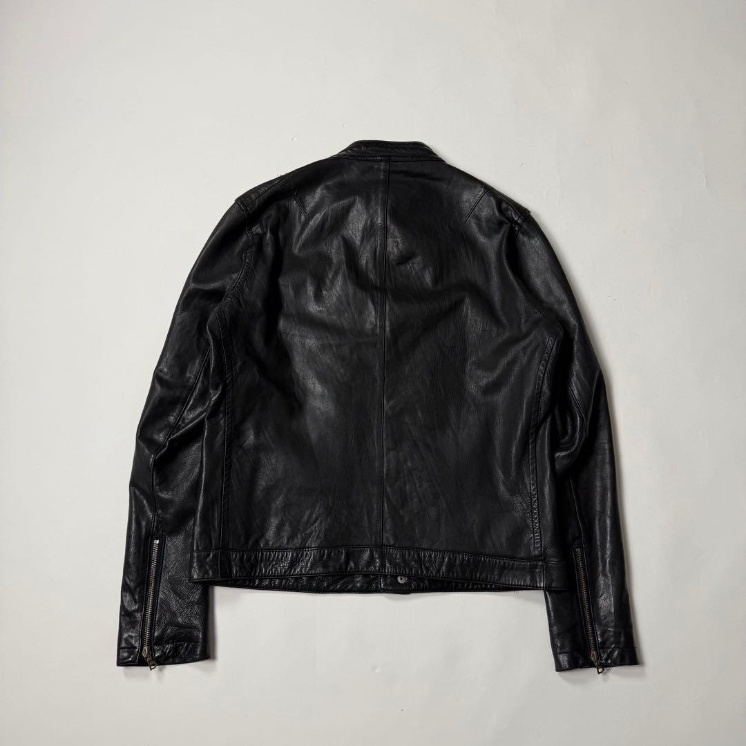 ジャケット・アウター 90-00s leather single riders jacket