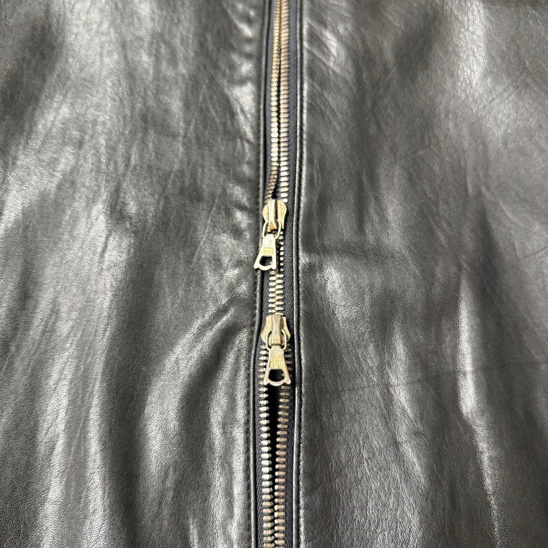 ジャケット・アウター 90-00s leather single riders jacket