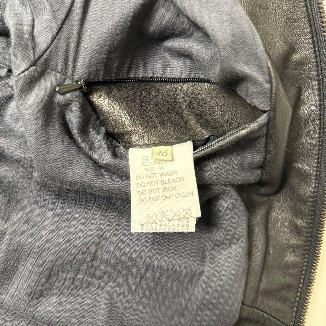 ジャケット・アウター 90-00s leather single riders jacket