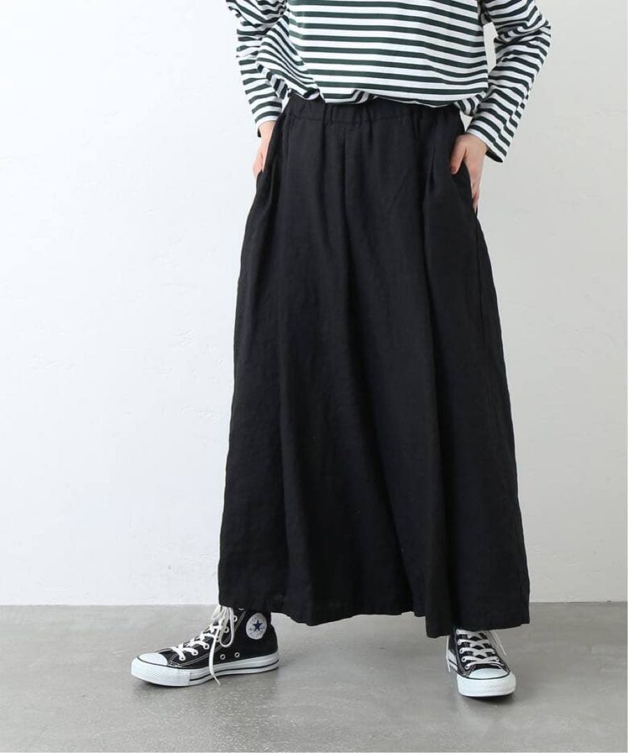 ジャーナルスタンダードラックス リネンキャンバスキュロット