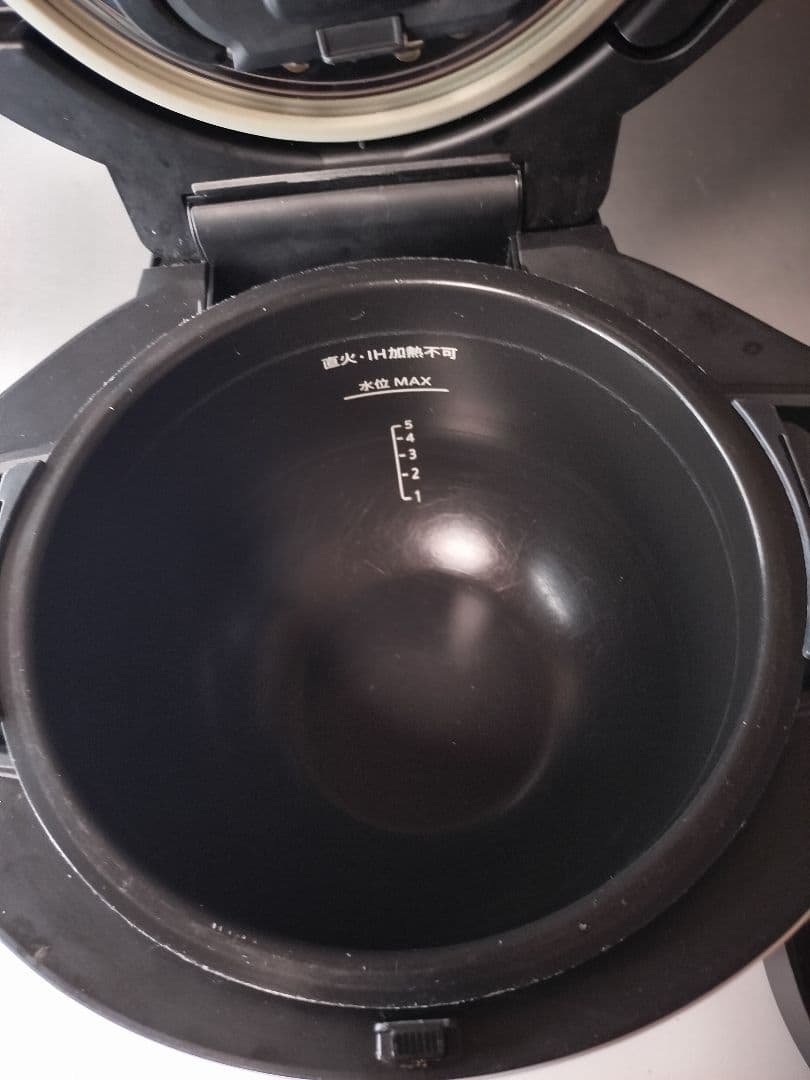 【ジャンク】ヘルシオ ホットクック KN-HW24G-W 元箱パーツ取説あり