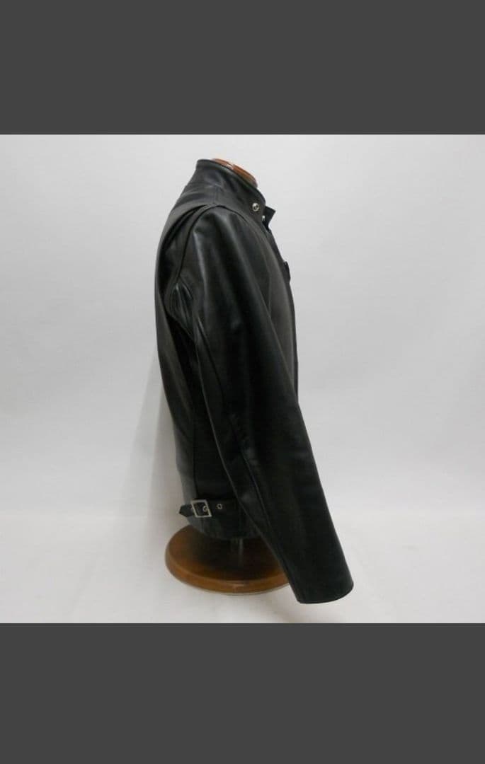 SCHOTTショット 641 シングルライダースレザージャケット サイズ34美品
