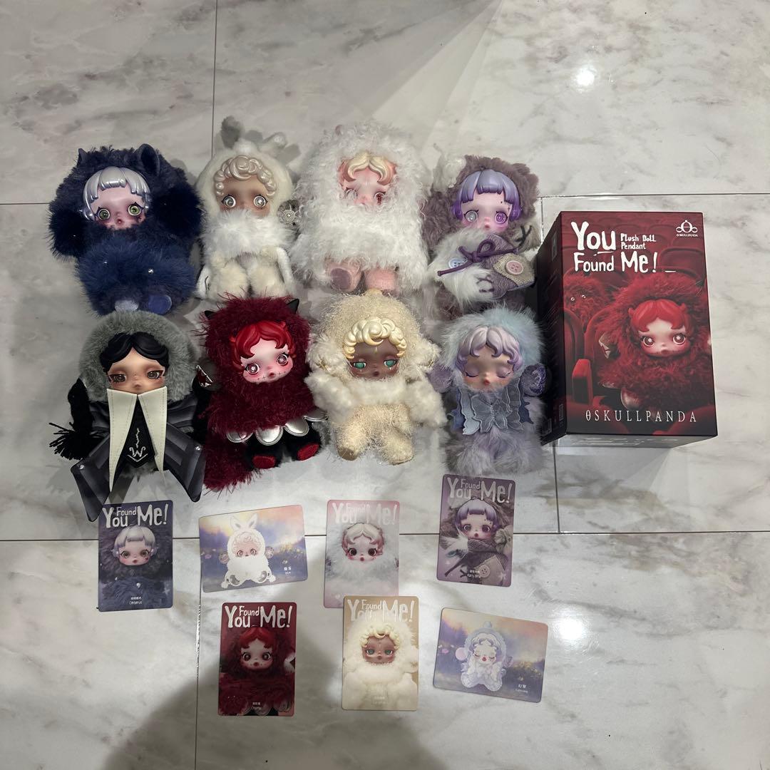 スカルパンダ　８体セット　プラスおまけ