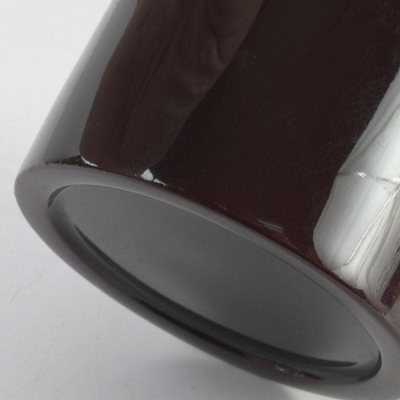 茶道具　越前塗師　中出松峰作　青楓に翡翠蒔絵　金輪寺　棗　共布共箱　V　9313