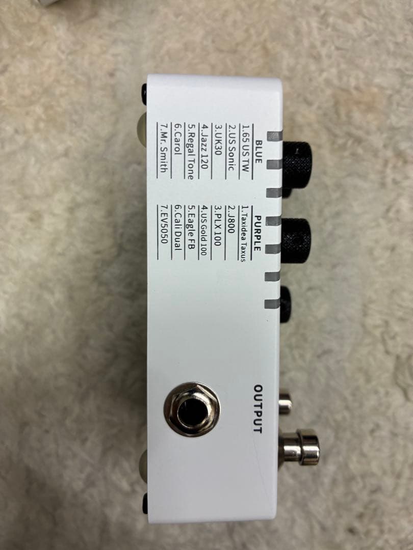 MOOER MODEL X2 プリアンプエフェクター