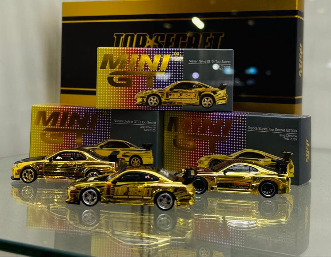 オートサロン2025限定 TOP SECRET MINIGTミニカー3台セット