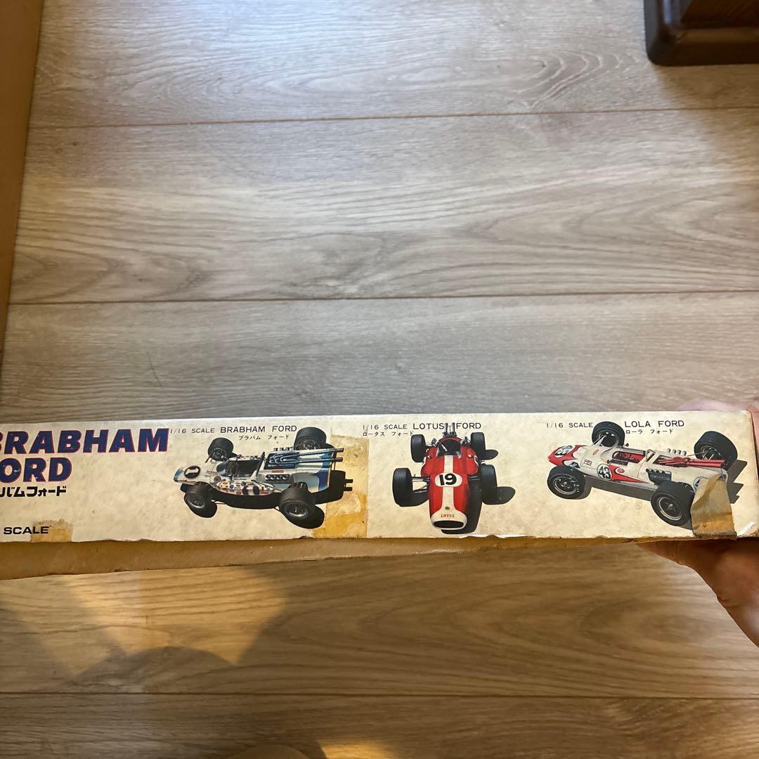 超貴重！バンダイのプラモデル！モーター付き！BRABHAM FORD 1/16