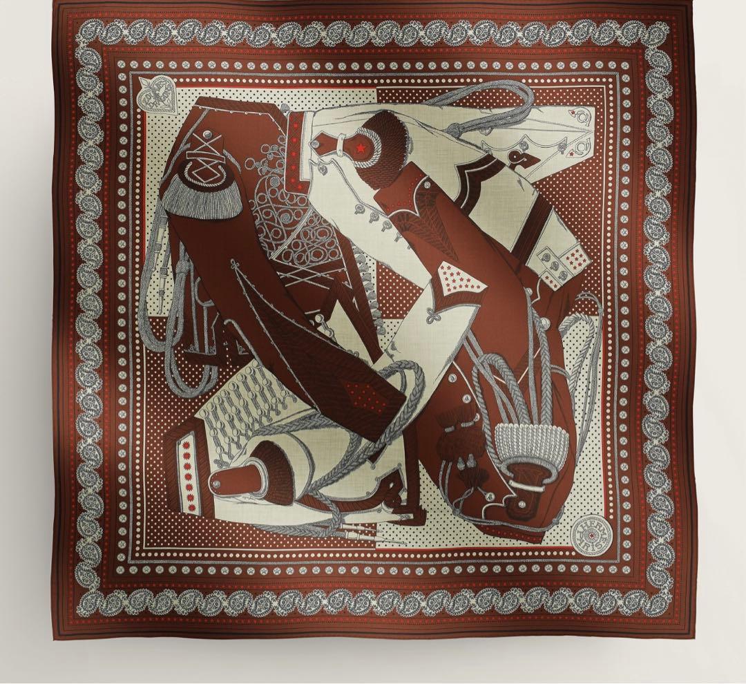 HERMES カレジェアン 《ズアヴとドラゴン・バンダナ》