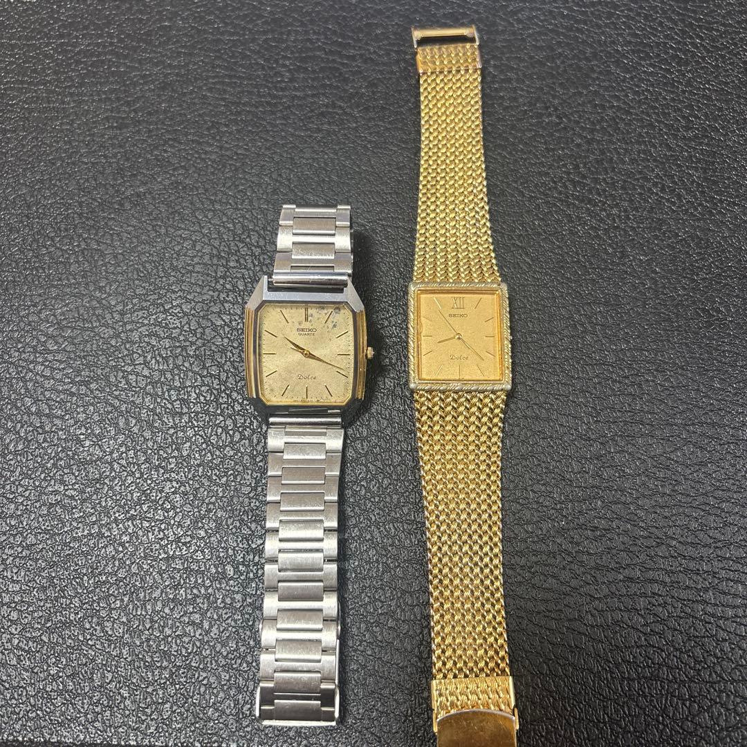 SEIKO クォーツ ドルチェ 腕時計 2点セット ジャンク212