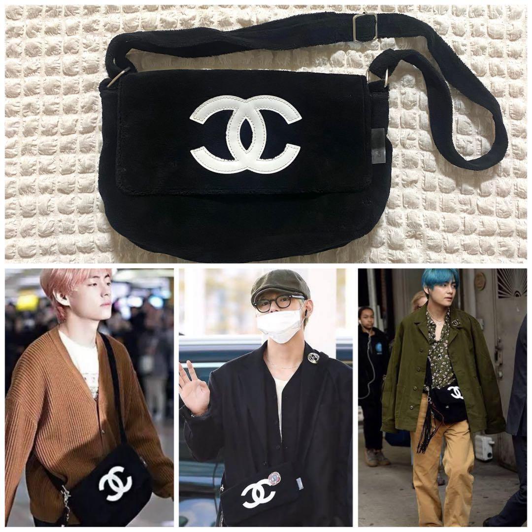 CHANEL ブラック　ショルダーバッグ　ノベルティ