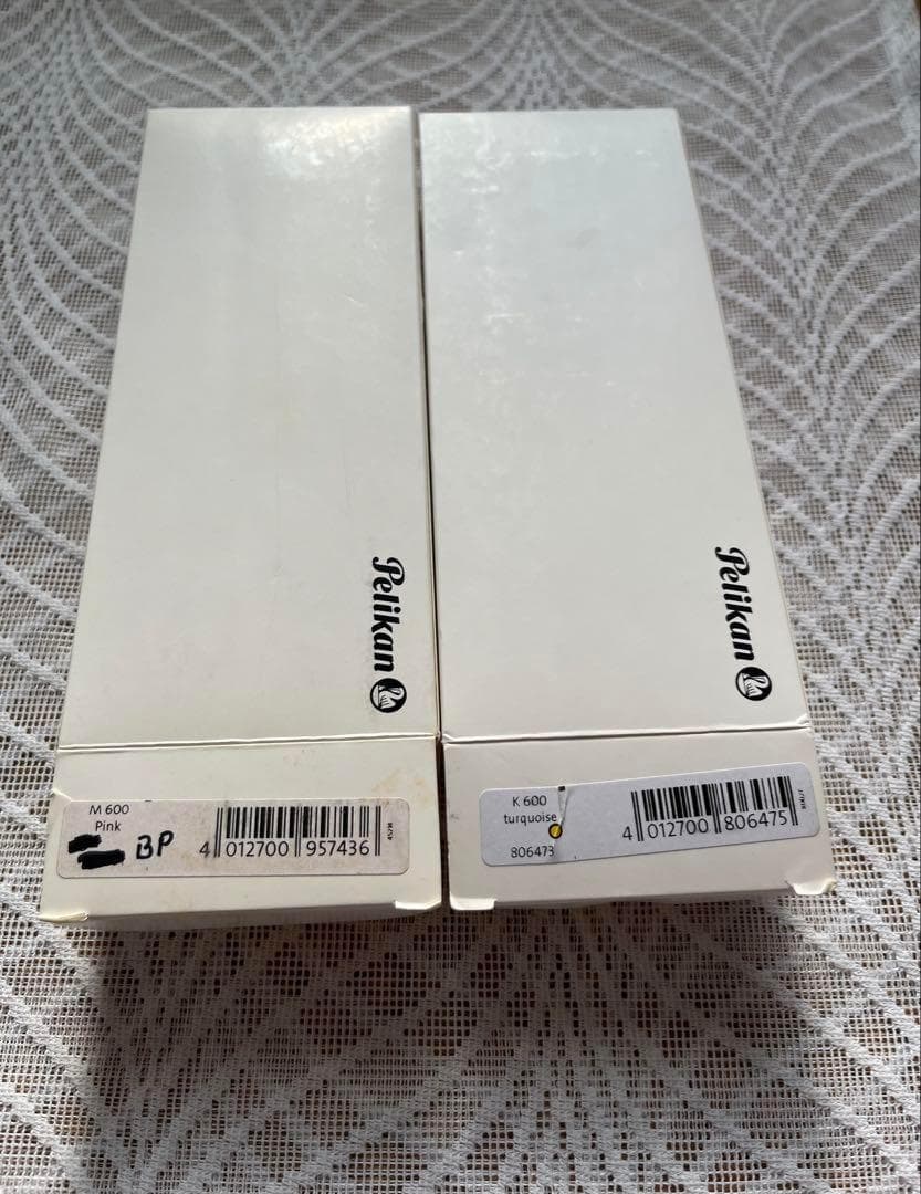 【まとめ売り】ペリカン ボールペン スーベレーン K600 ピンク＆ターコイズ
