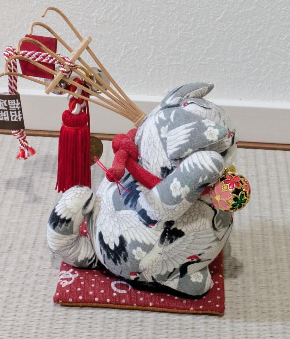 萩工房　わるねこ　招き猫