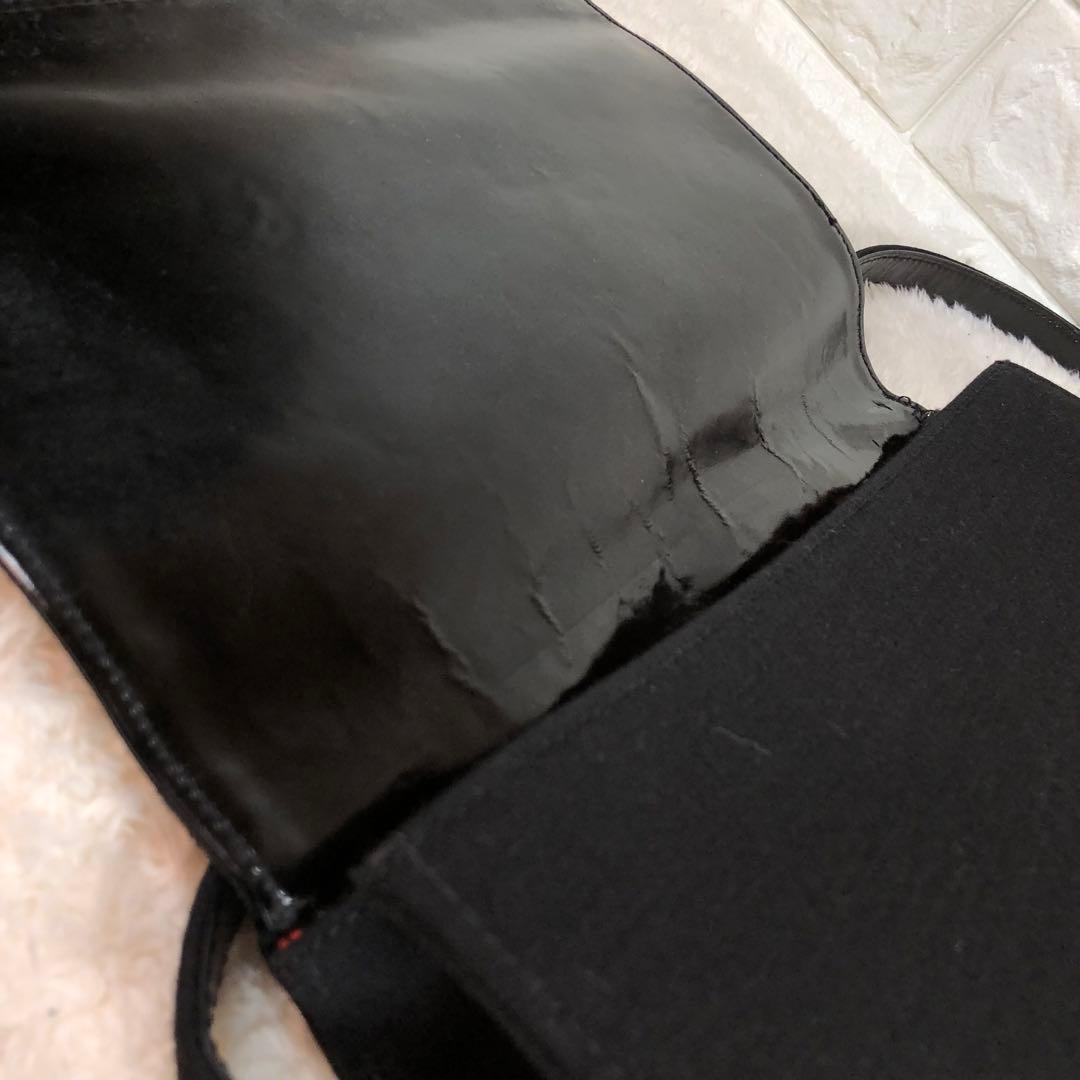 CHANEL シャネル ショルダーバッグ ココマーク エナメル ワンショルダー