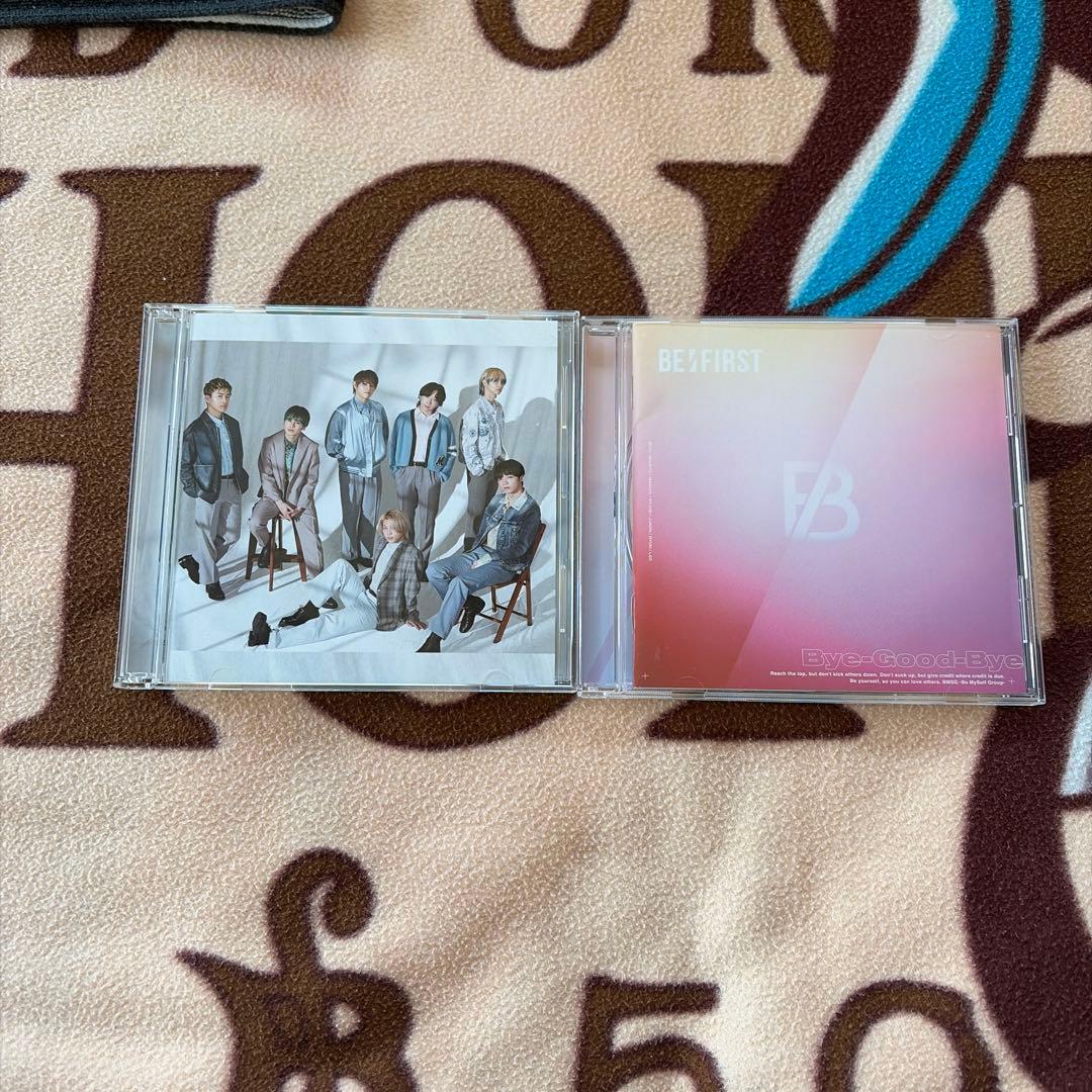 BE:FIRST ビーファースト　初期　ロゴ　フェイスタオル +オマケCD2枚