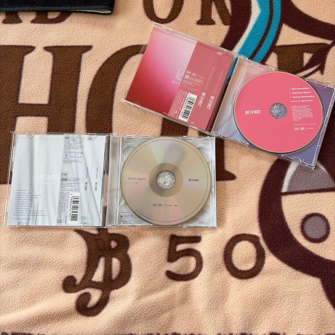 BE:FIRST ビーファースト　初期　ロゴ　フェイスタオル +オマケCD2枚