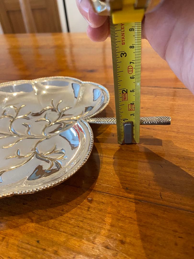 シルバーディッシュ　205g 純銀　皿　Bienvenue