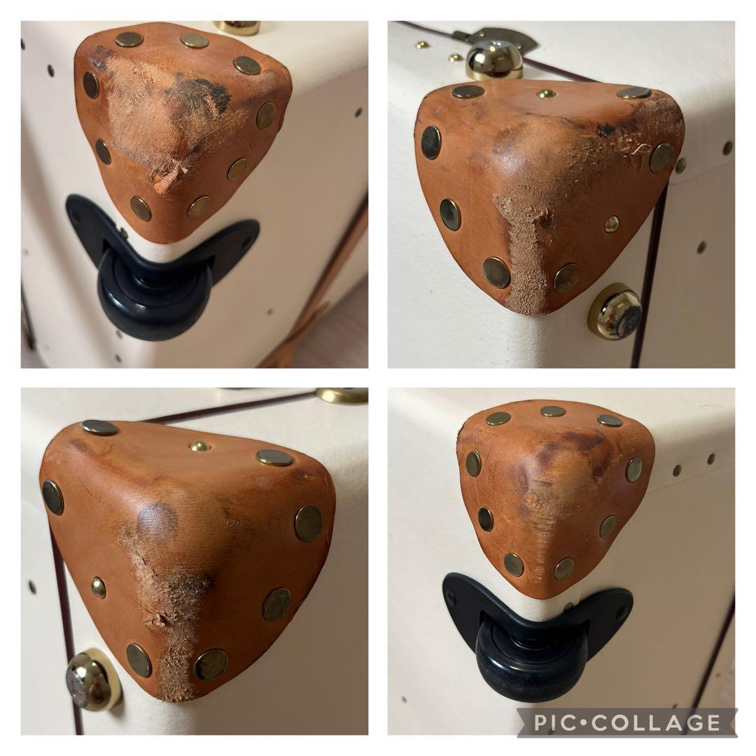 グローブトロッター アイボリー 大型キャリーケース