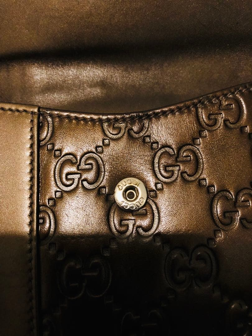 GUCCI グッチ 270028-AHB1G/2314 ダブルホック財布