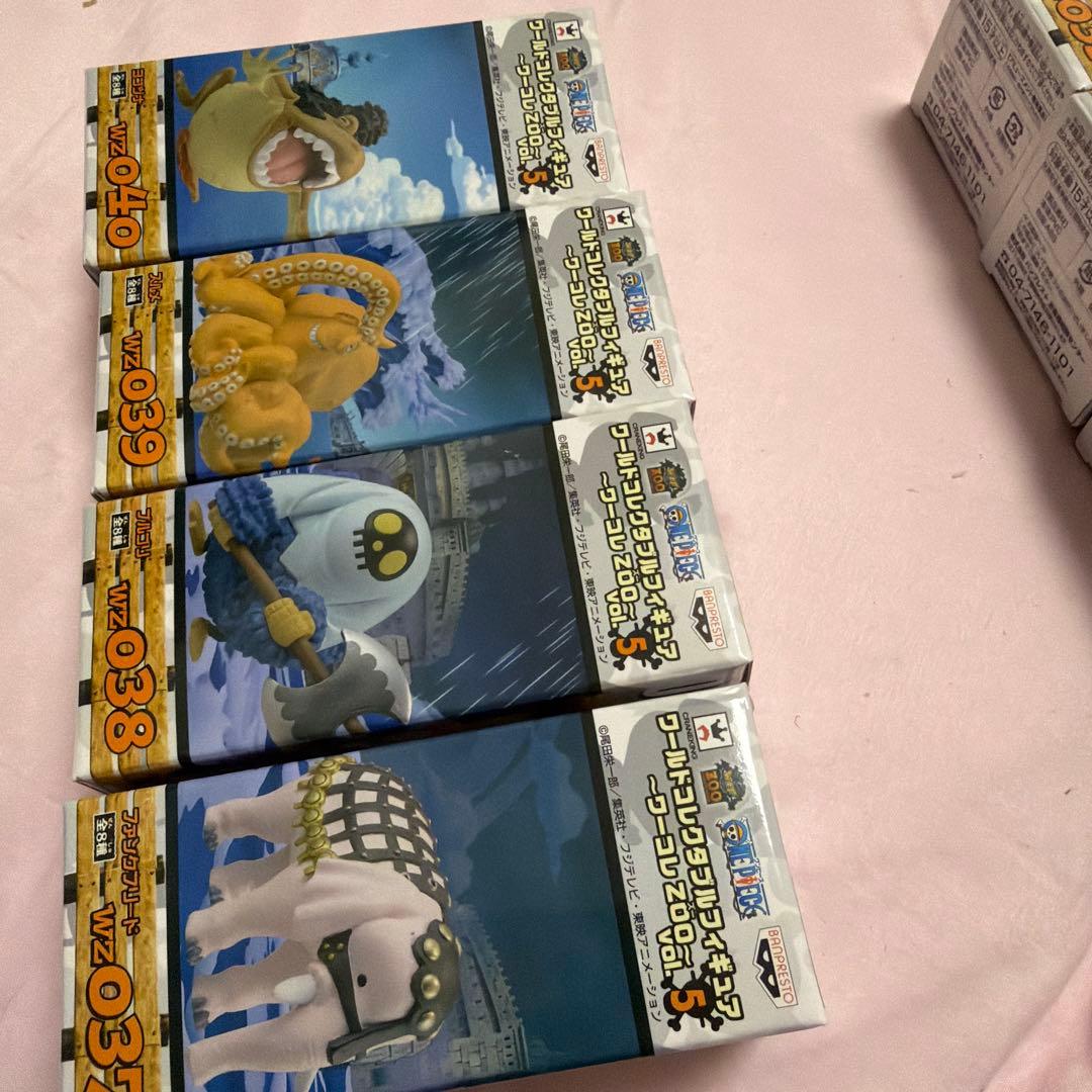 【新品未開封】ワンピース ワーコレ zoo vol.5 コンプリートセット