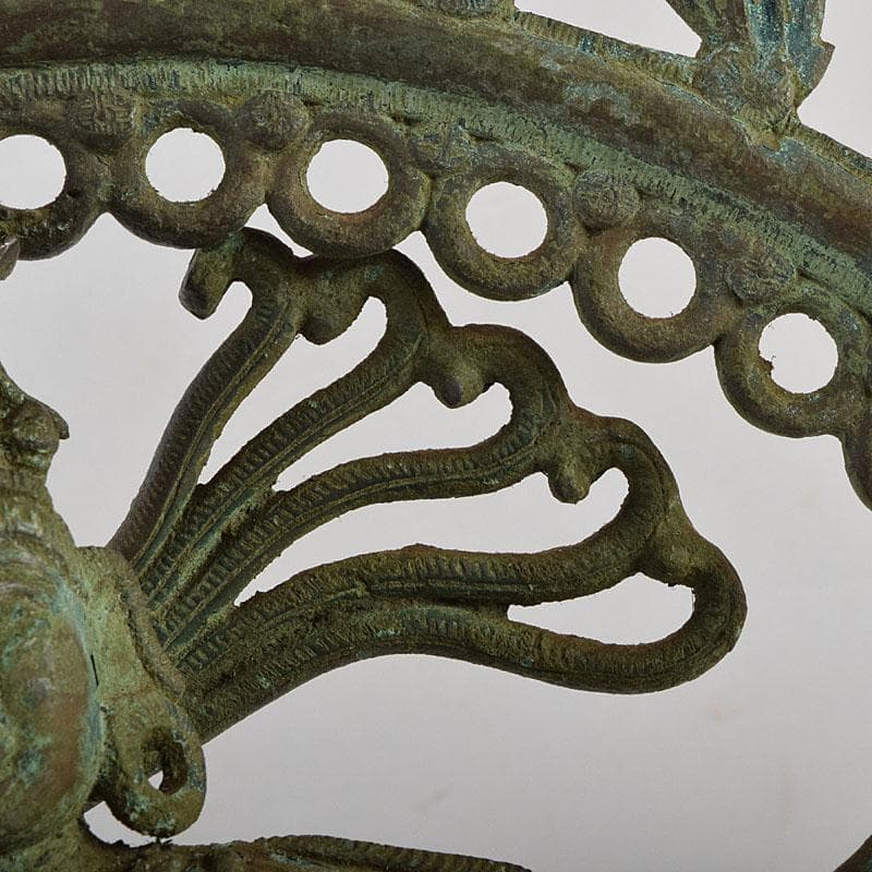 仏教美術　古銅青銅　シヴァ神像　ダンシングシヴァ神　置物　V　R9386H