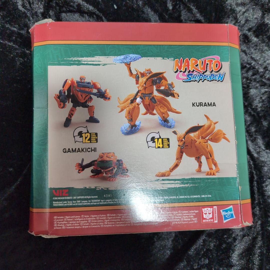 トランスフォーマー x ナルト クラマ ＆ ガマ吉 日本未発売