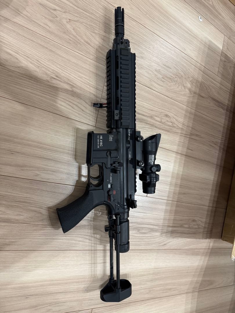 くろ【超美品＆SBD＆動作快調!!】 東京マルイ次世代電動ガンHK416C