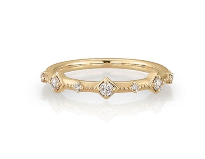 藤*は様 festariaフェスタリアK10ダイヤモンドピンキーリングEspoi