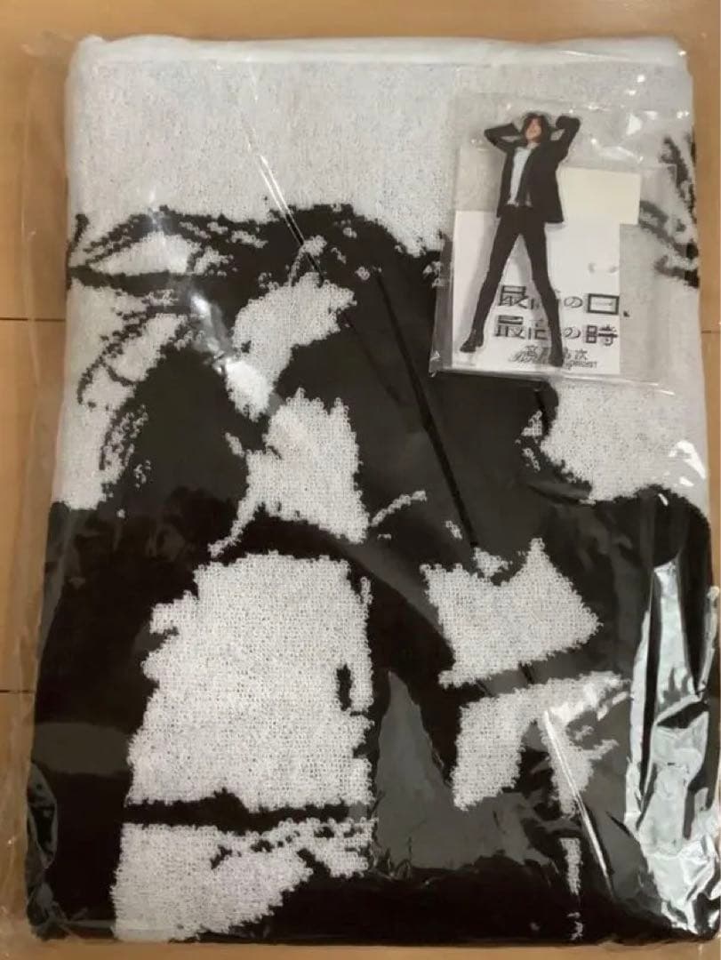 新品未開封　宮本浩次 最高の日、最高の時 アクスタ　バスタオル　エレカシ