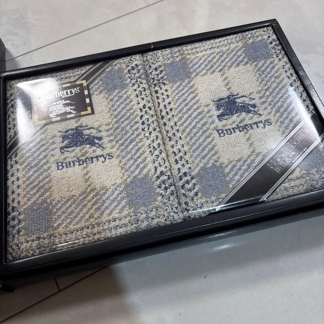 バーバリー　Burberry コットンボアシーツ　フェイスタオル　まとめ売り