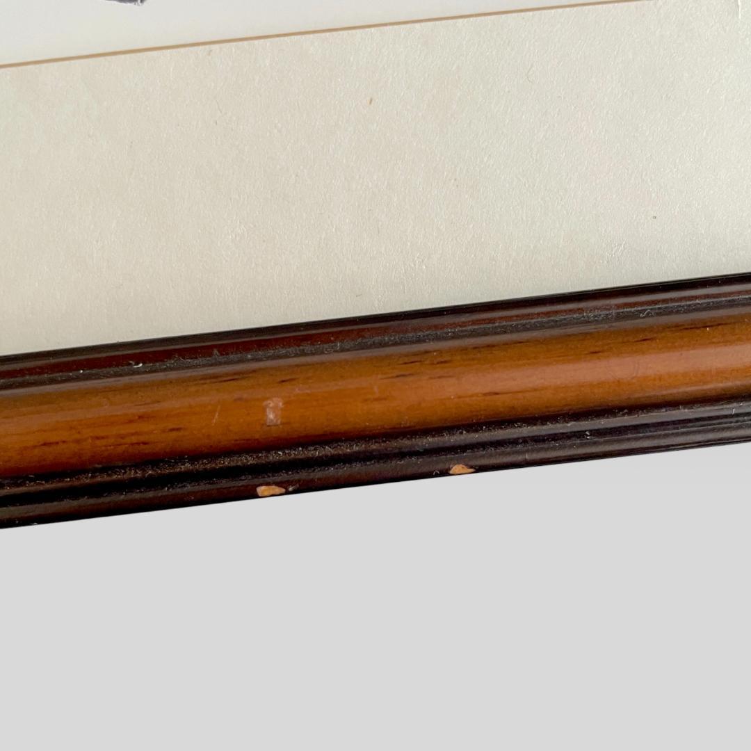 フランス ヴィンテージ【アノニマスアート】額装ポスター 壁掛け オブジェ