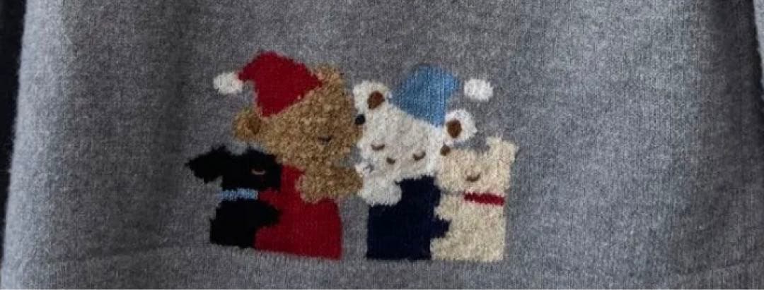 ファミリア　カーディガン　80 新品未使用　familiar