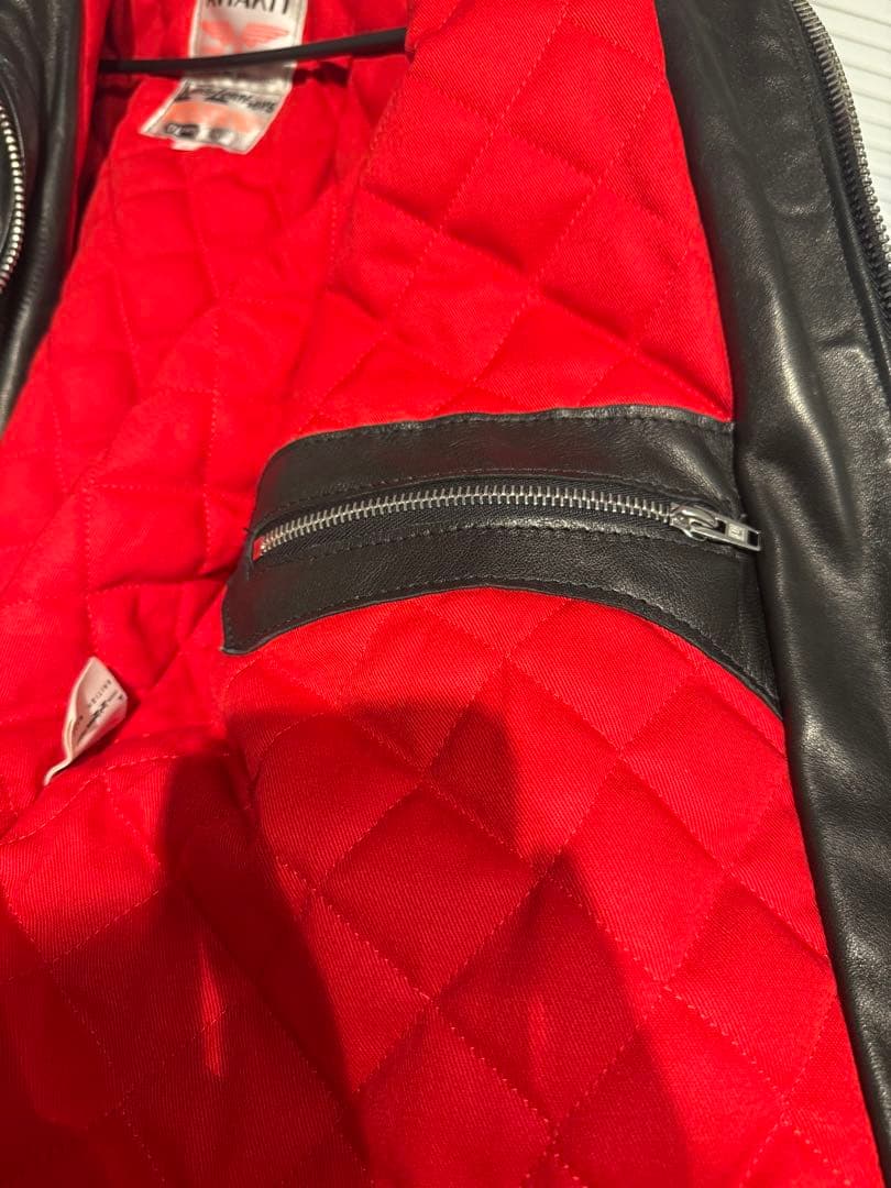 d*」様 美品 ルイスレザー 551T ドミネーター タイトフィット シープ 黒