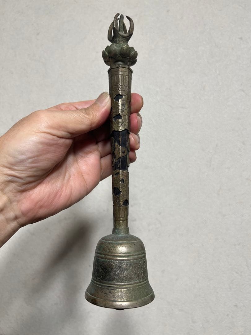 金剛鈴 持鈴 持鐘 五鈷杵 御詠歌 巡礼 密教法具 仏像 仏教美術 骨董 古美術