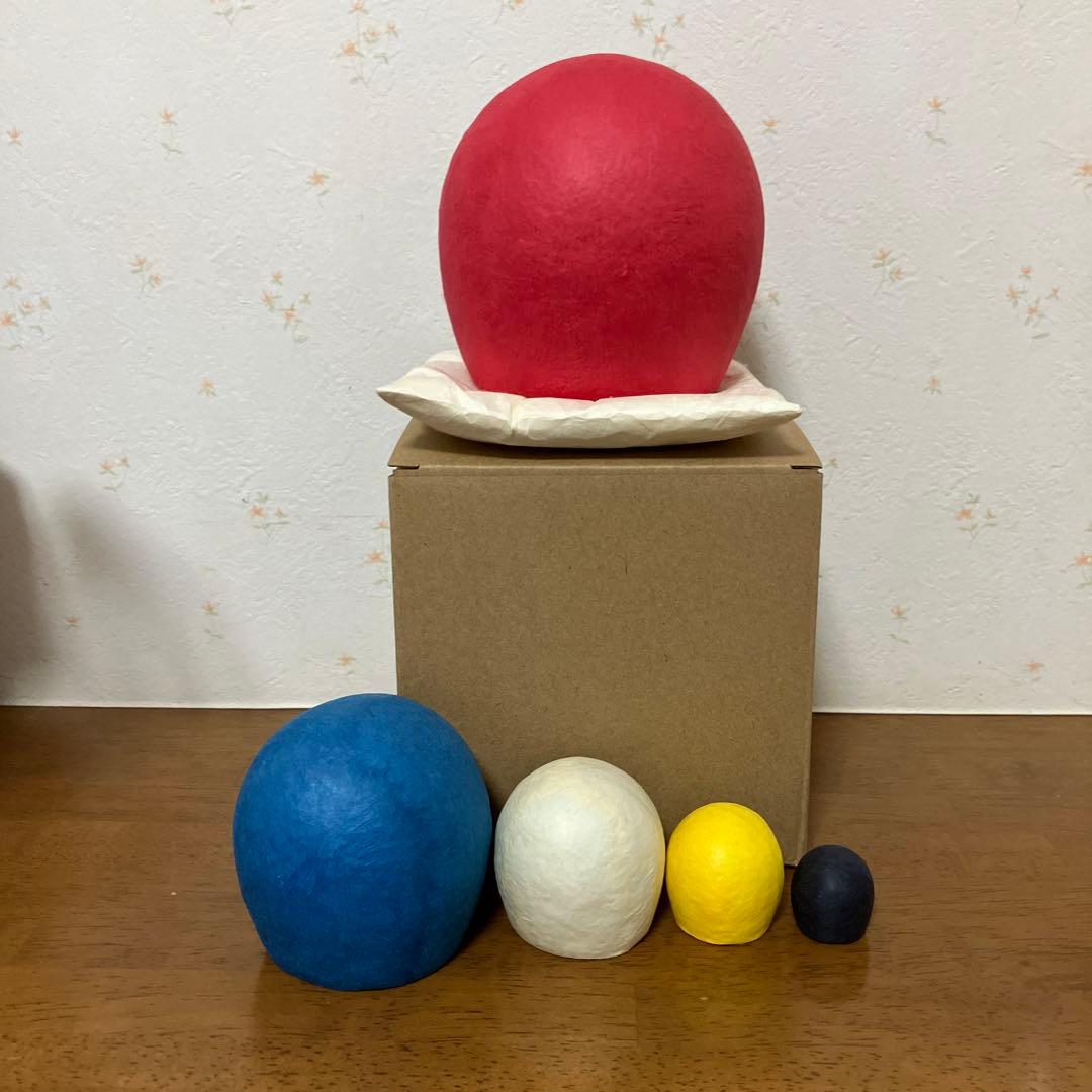 Suicaのペンギン　はりこーシカ（だるま）5体セット　新品