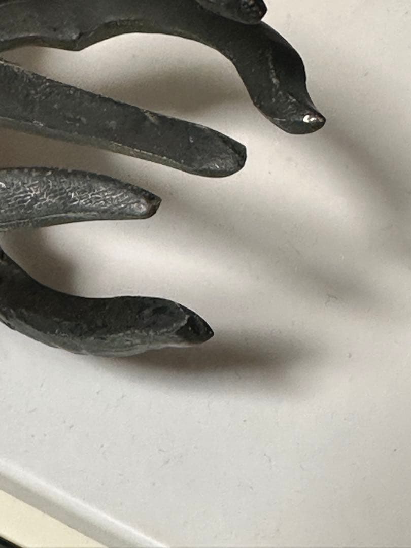 五鈷杵 密教法具 チベット お守り厄除け 長さ22cm 重さ555g 降魔杵B