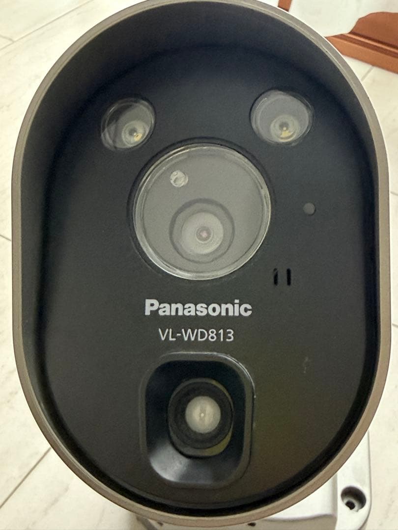Panasonic VL-WD813X 防犯カメラ シルバー