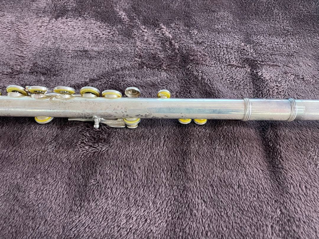 日本製 銀製 フルート本体 ケース付き　YAMAHA/ヤマハ