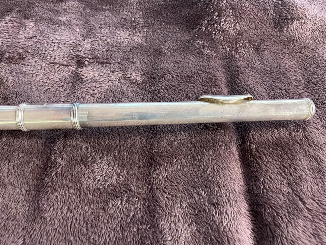 日本製 銀製 フルート本体 ケース付き　YAMAHA/ヤマハ