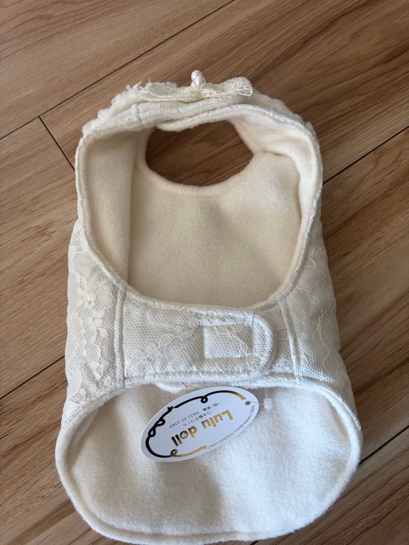 ルルドール　ホワイトボアレースキルトコート　新品