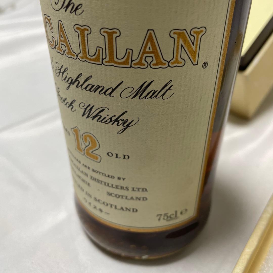 MACALLAN マッカラン12年 旧ボトル 箱付 未開封