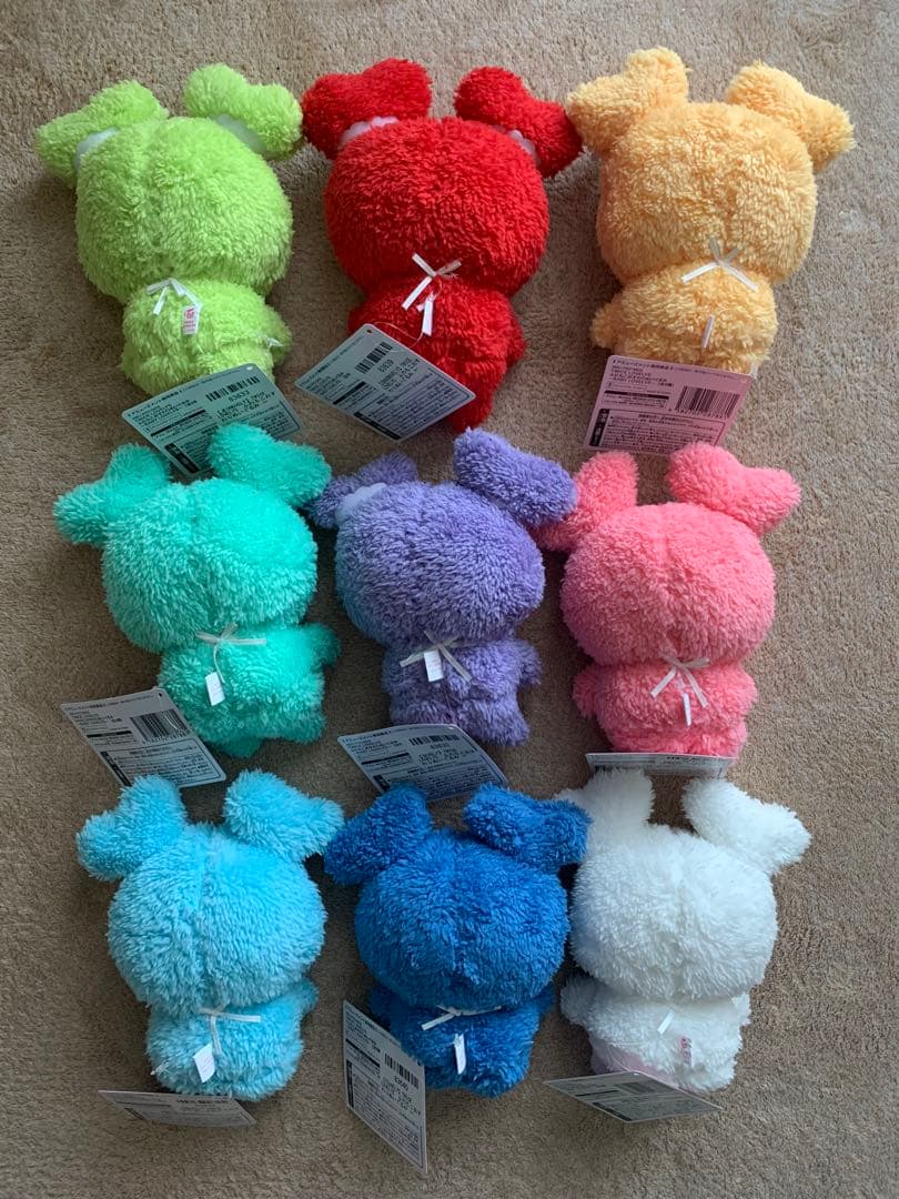 TWICE LOVELYS ふわもこおすわりぬいぐるみ　全9種　セット　@a