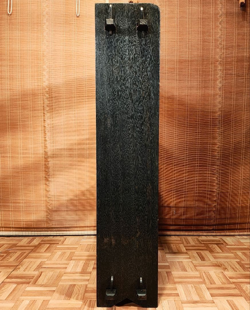 楔の木製本棚4段　オープンラック　昭和レトロ　古家具