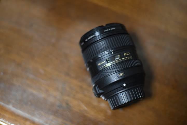 レンズ(ズーム) nikon 24-85mm f3.5-