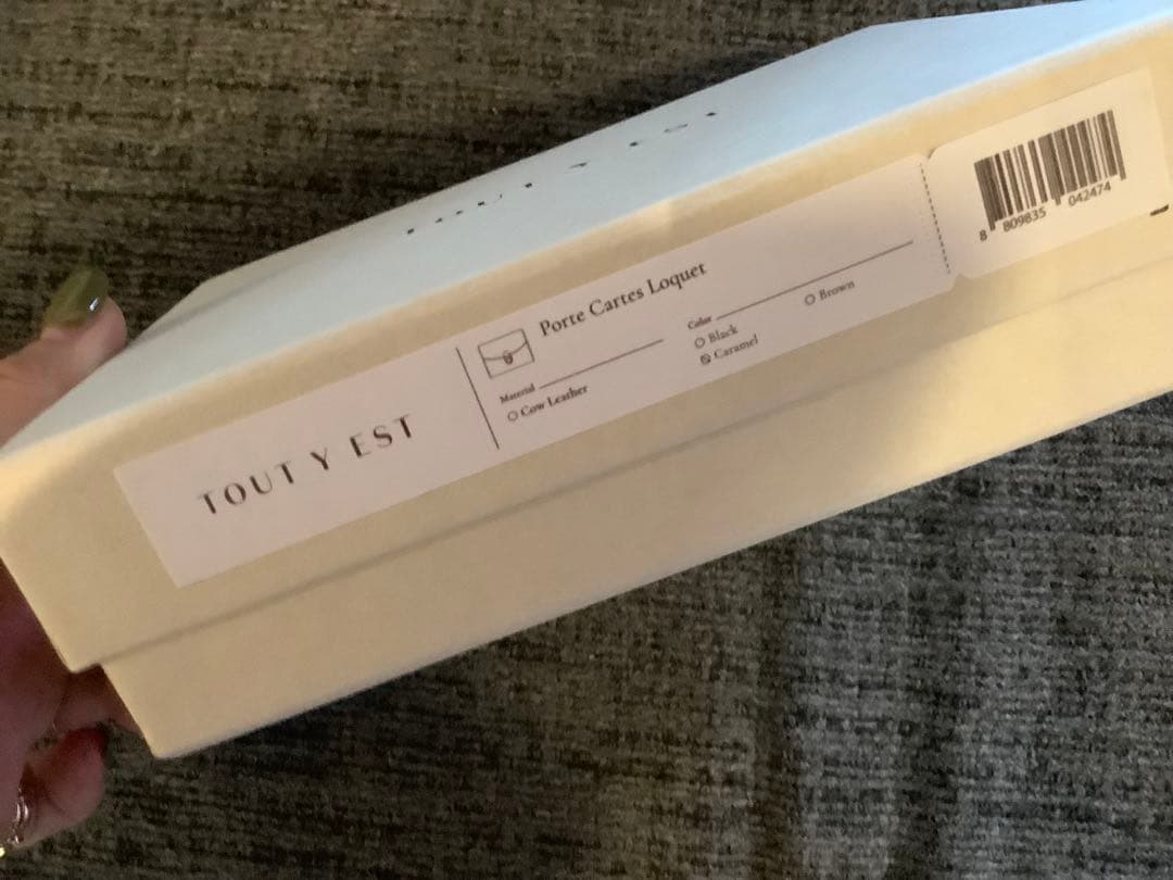 TOUT Y EST トゥティエ　ケース　財布　韓国