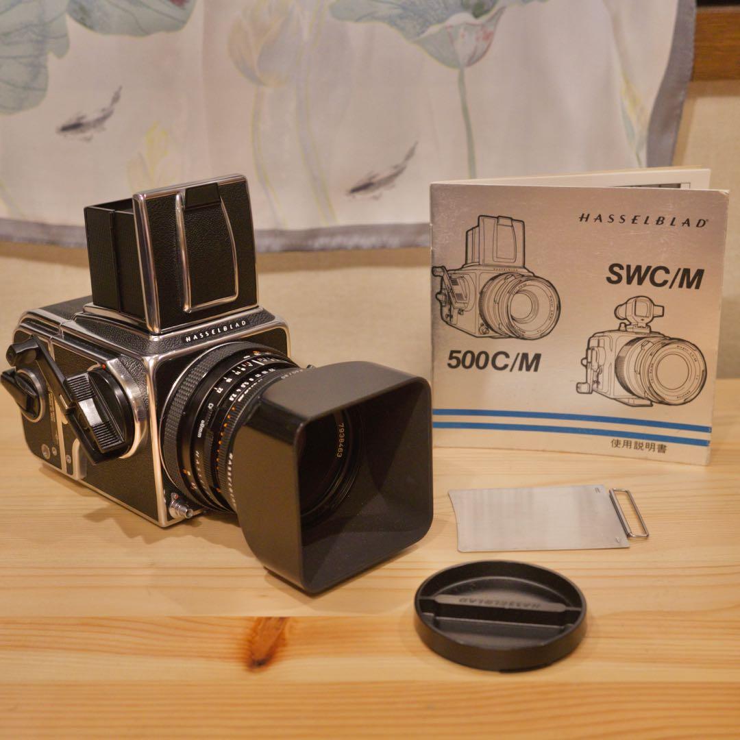 ハッセルブラッド500C/M Planar 2.8/80付き　美品
