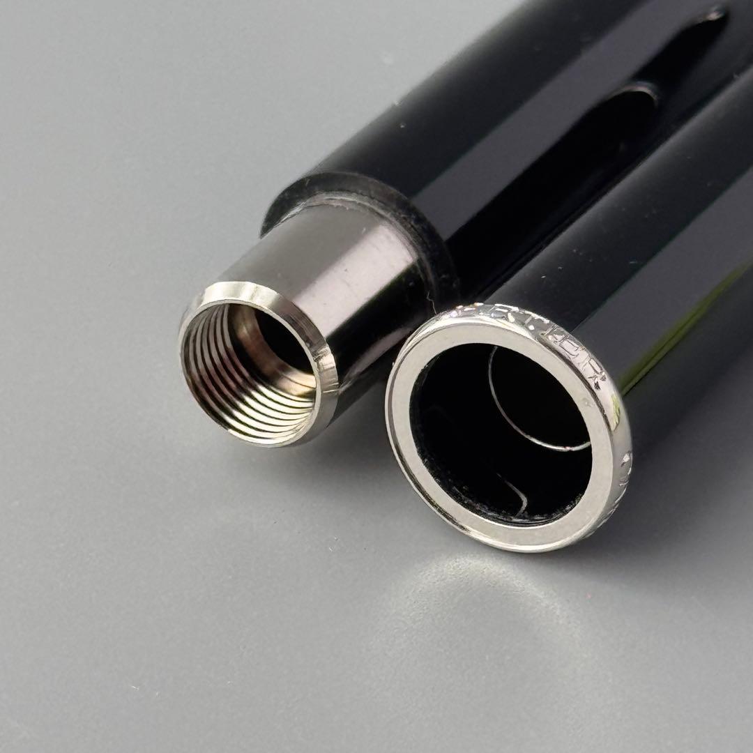 ディアボロ ドゥ カルティエ ツイスト式ボールペン ブラック/シルバー