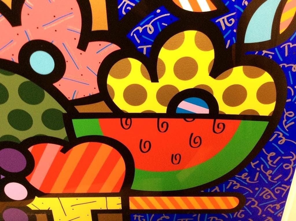 ロメロ・ブリット「BRASIL」 直筆サイン入りセリグラフ 101番/300部