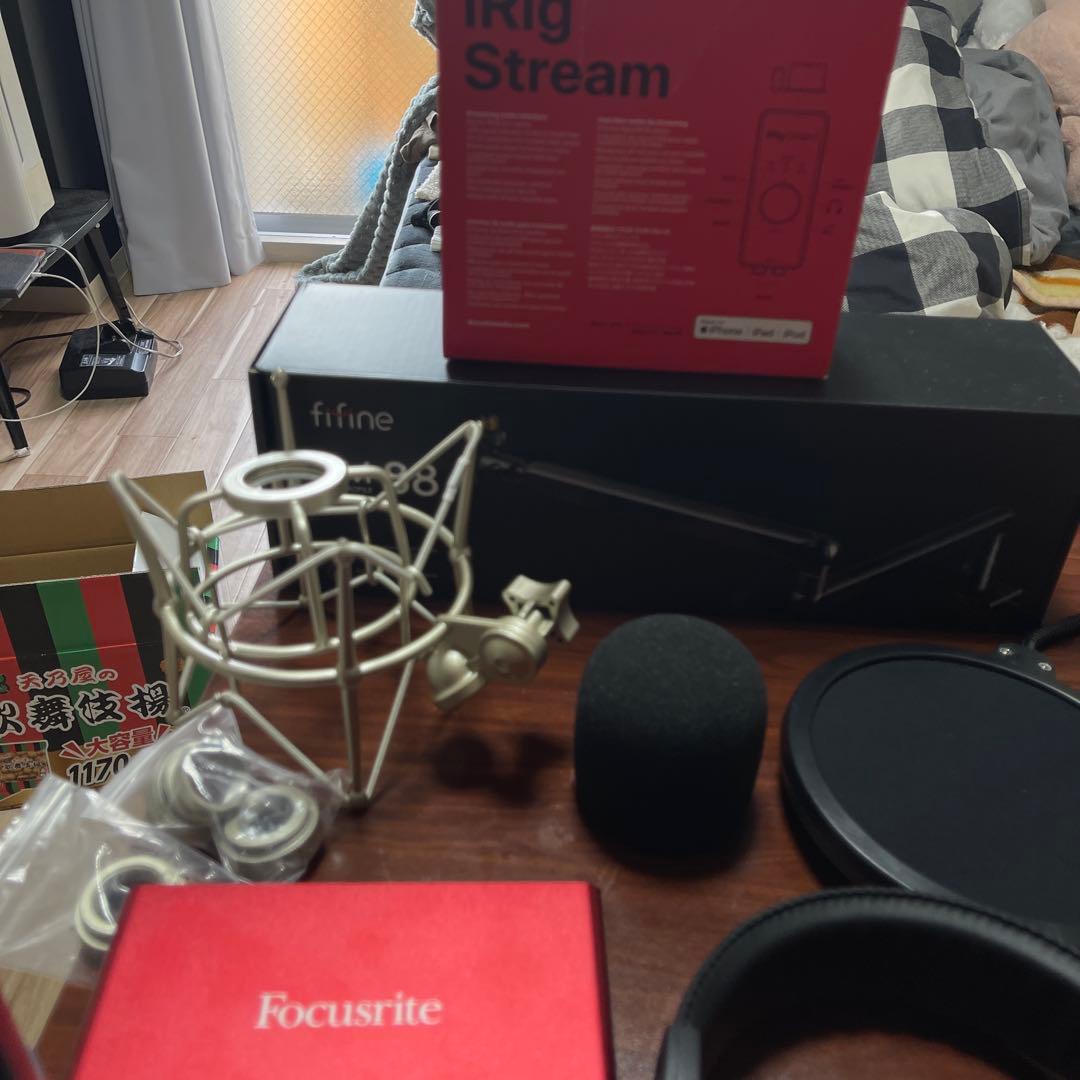 DTM・DAW Focusrite Scarlett Solo +iRig strem